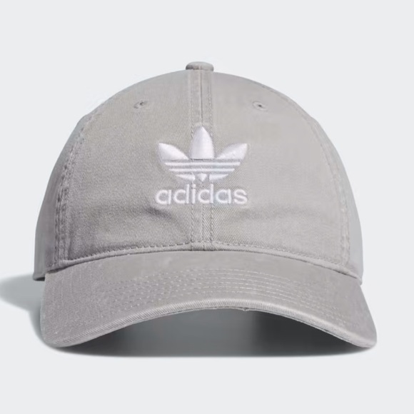 Adidas RELAXED STRAP-BACK HAT gray - Picture 1 of 10